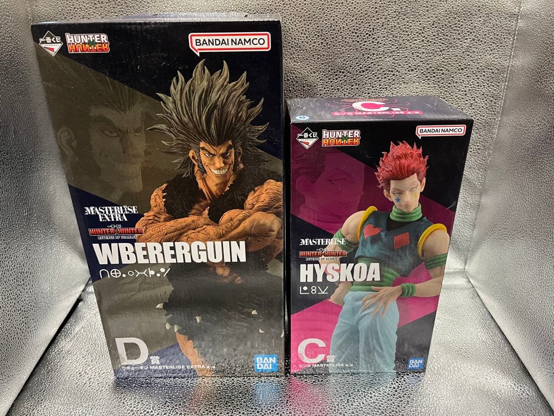 【未開封】一番くじ HUNTER×HUNTER C賞 ヒソカ＆D賞 ウボォーギン