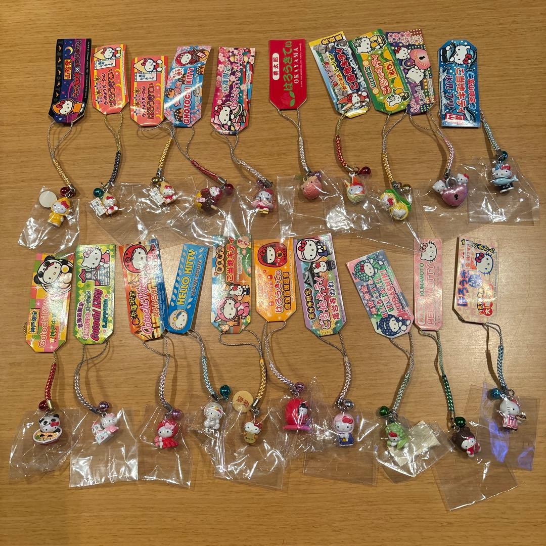 ハローキティご当地根付け110個