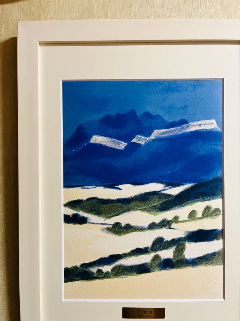 カトラン<ミルマンドの郊外>リトグラフ1987