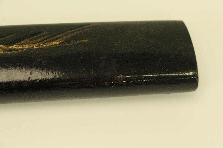 武具 模造刀 大刀 小刀 セット 鞘龍彫刻(メ1483)