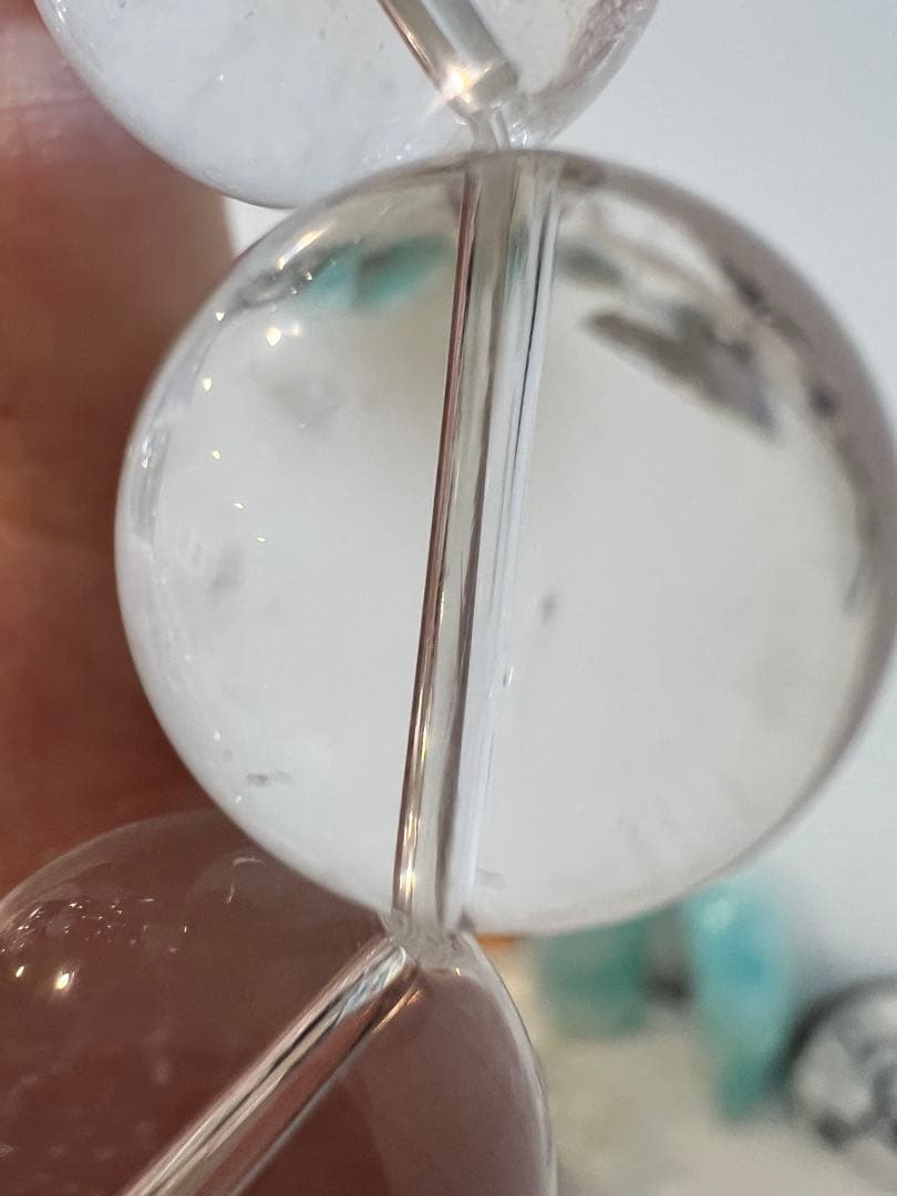 R様美✨超希少✨AAAAAマニハール水晶ブレスレット✨精霊の花冠✨レムリアン天使