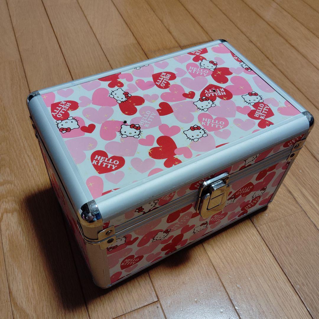 ハローキティちゃん★トランクボックス収納バッグケースHelloKittyレア希少