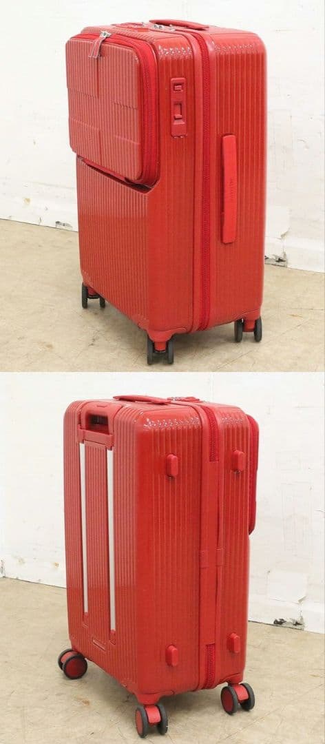 短期使用品【イノベーター INV60RED】スーツケース 62L・キャリーケース