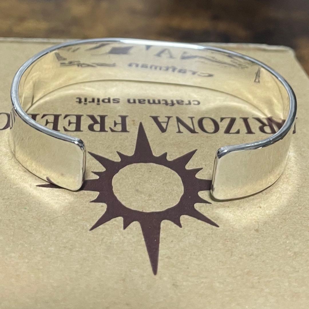 メンズ　極美品　アリゾナフリーダム バングル　12mm k18