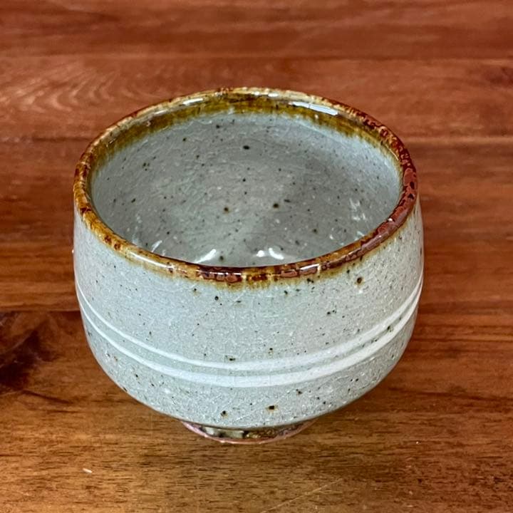 舩木研兒茶碗布志名舩木窯(布志名焼)民藝