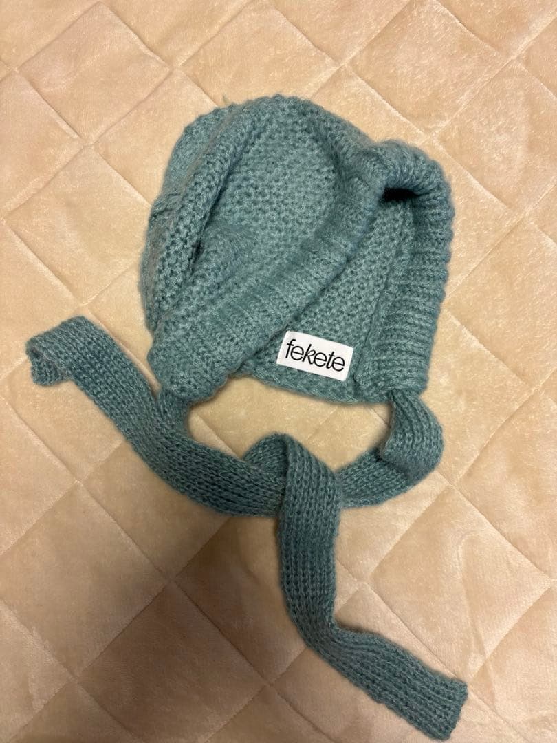 fekete リボン バラクラバ