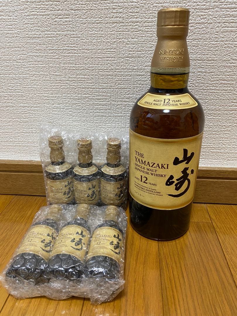 SUNTORY 山崎12年700ml【1本】×ミニボトル 【６本】
