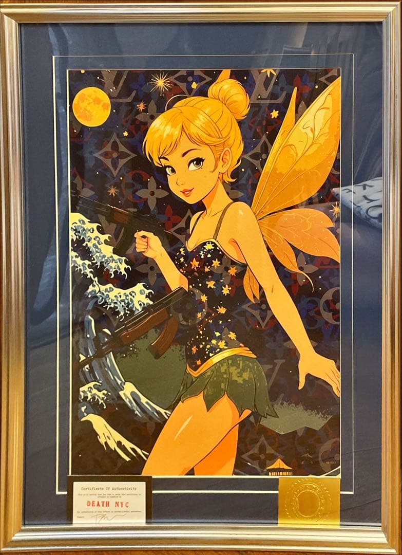 額込 世界限定100枚DEATH NYC アートポスター 現代アート 23