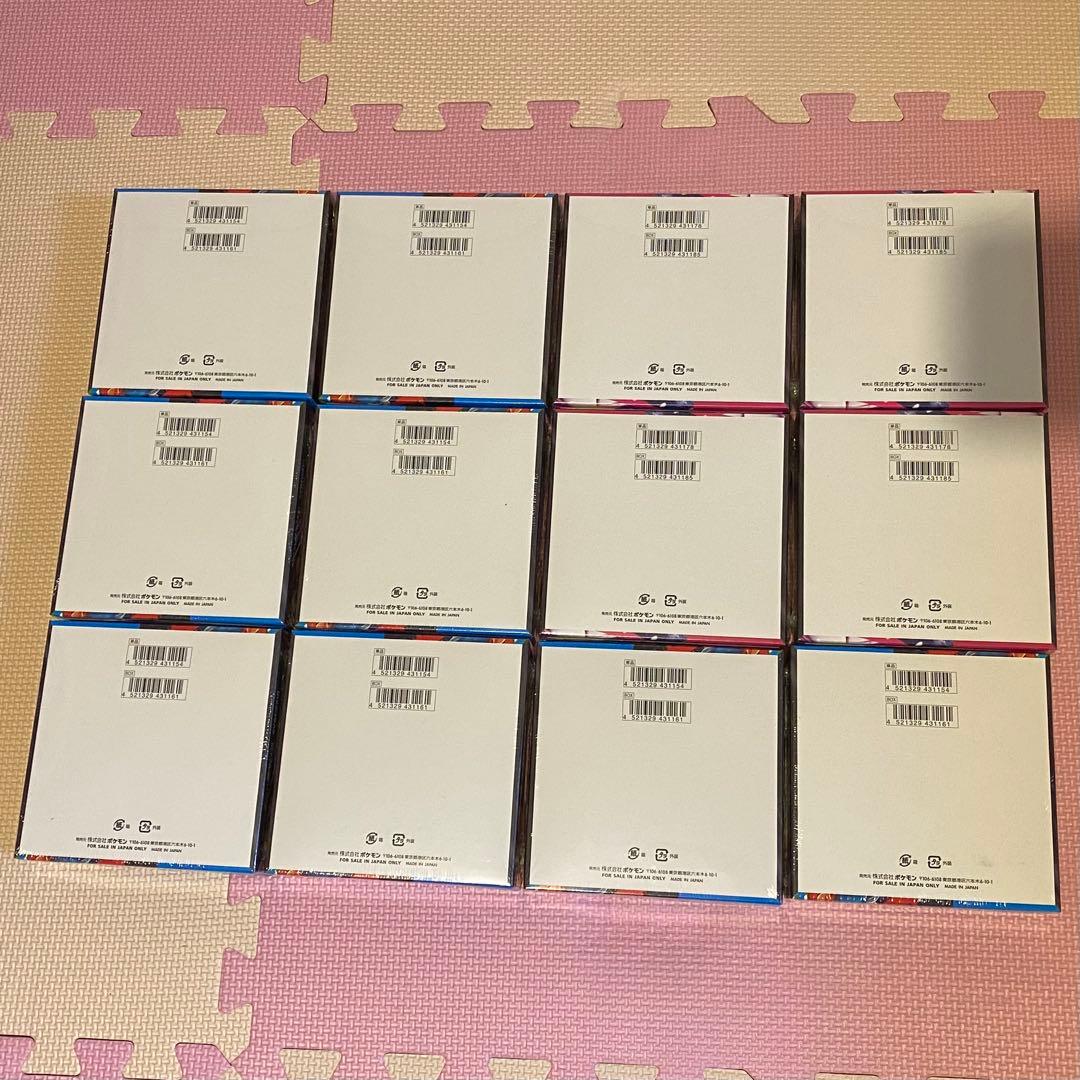 ポケモンカード　メガブレイブ8BOX メガシンフォニア4BOX 計12BOX