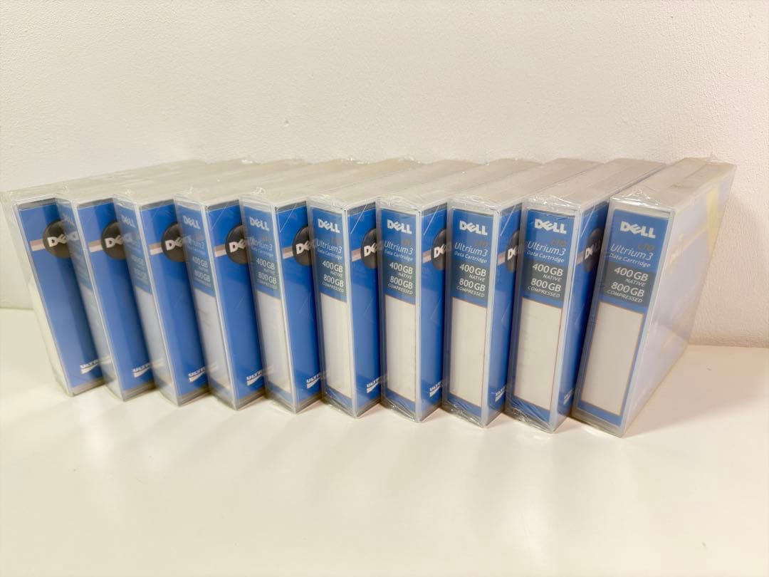 DELL LTO-3 Ultrium-3 10巻セット