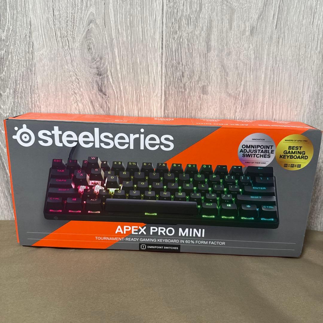 SteelSeries Apex Pro Mini キーボード 不具合なし