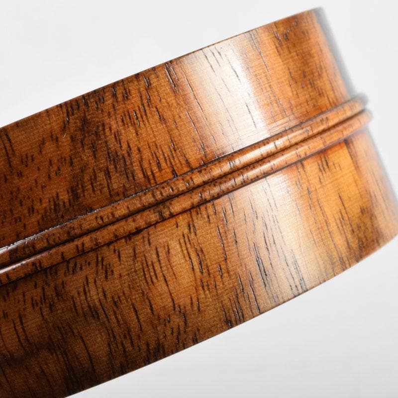 茶道具　正博作　黒柿製　六瓢蒔絵　香合　共布共箱　V　9034