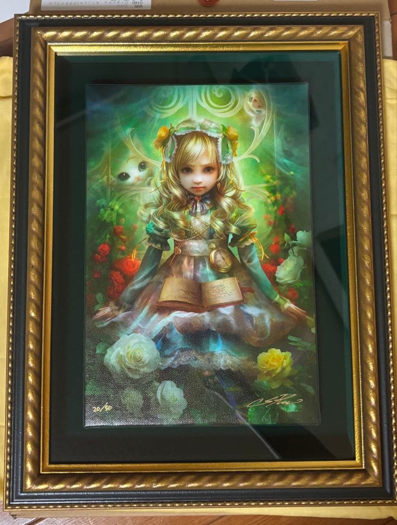 SHU アリス 絵画 版画 Cranky Alice プラチナコレクション