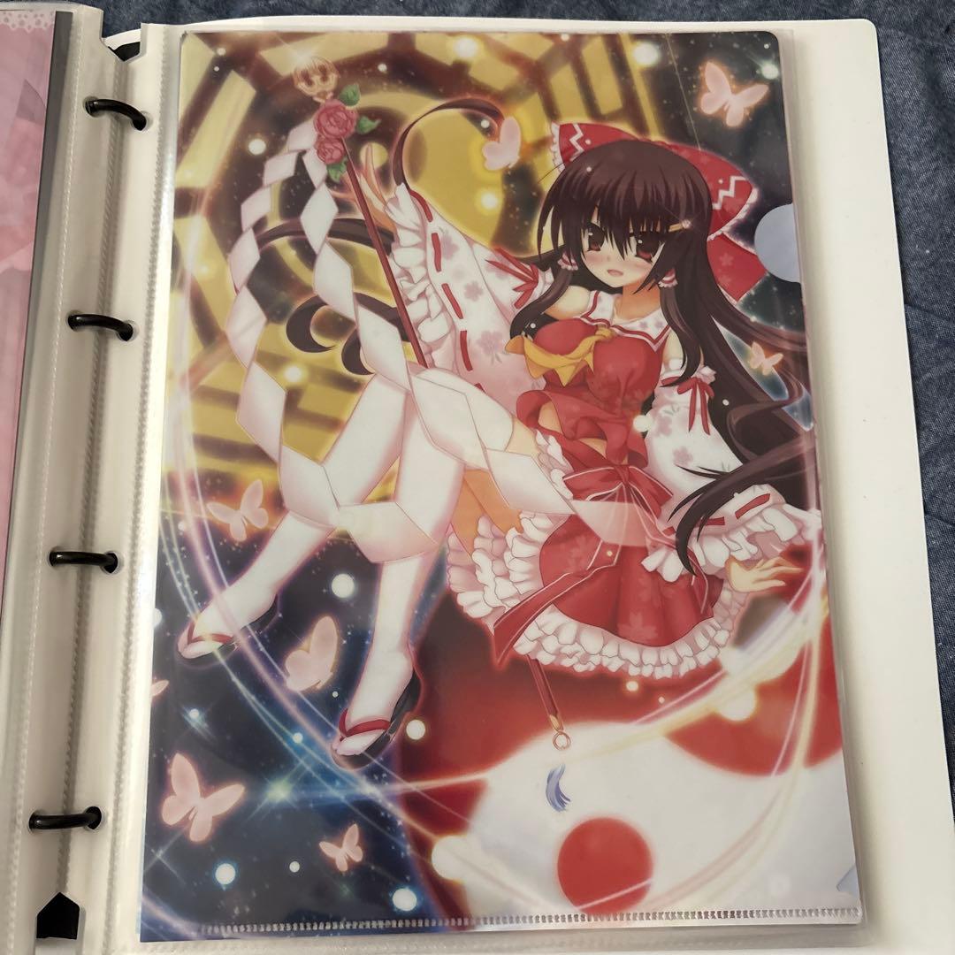 東方project 霊夢　美少女　クリアファイル　VZ8