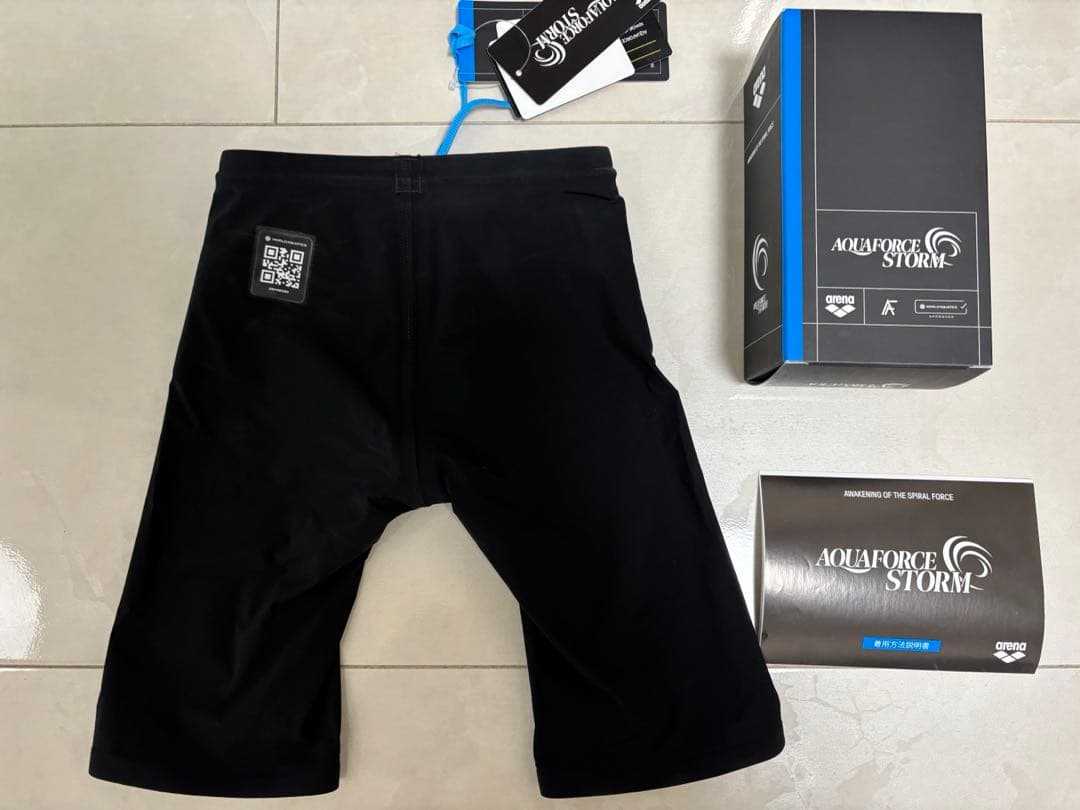 【新品未使用】arena Aquaforce storm MF　サイズsss