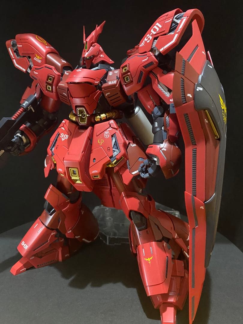 MG 1/100 MSN-04 サザビーVer.ka 塗装済 完成品