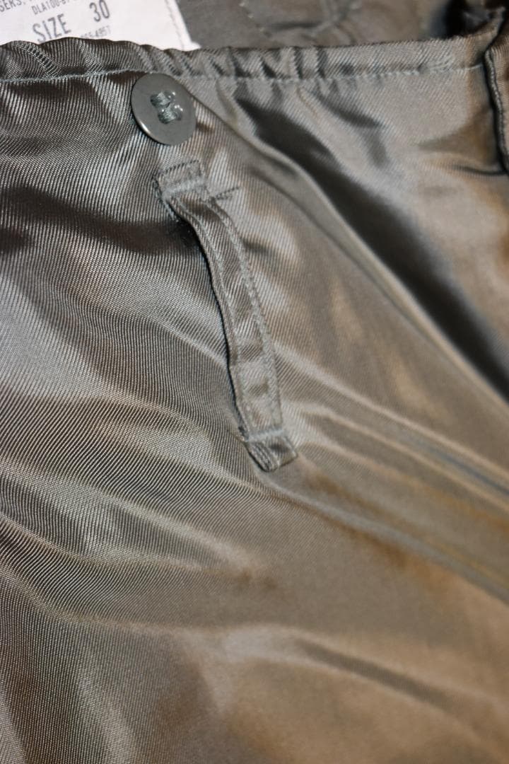 【実物】米空軍 難燃アラミド 防寒パンツ  CWU-18/P サイズ30