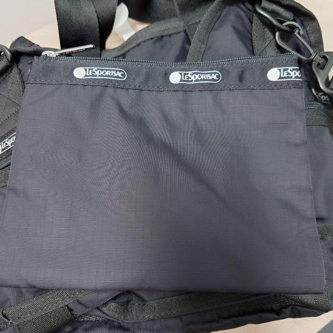 新品 未使用 LeSportsac レスポートサック ブラック ウィークエンダー