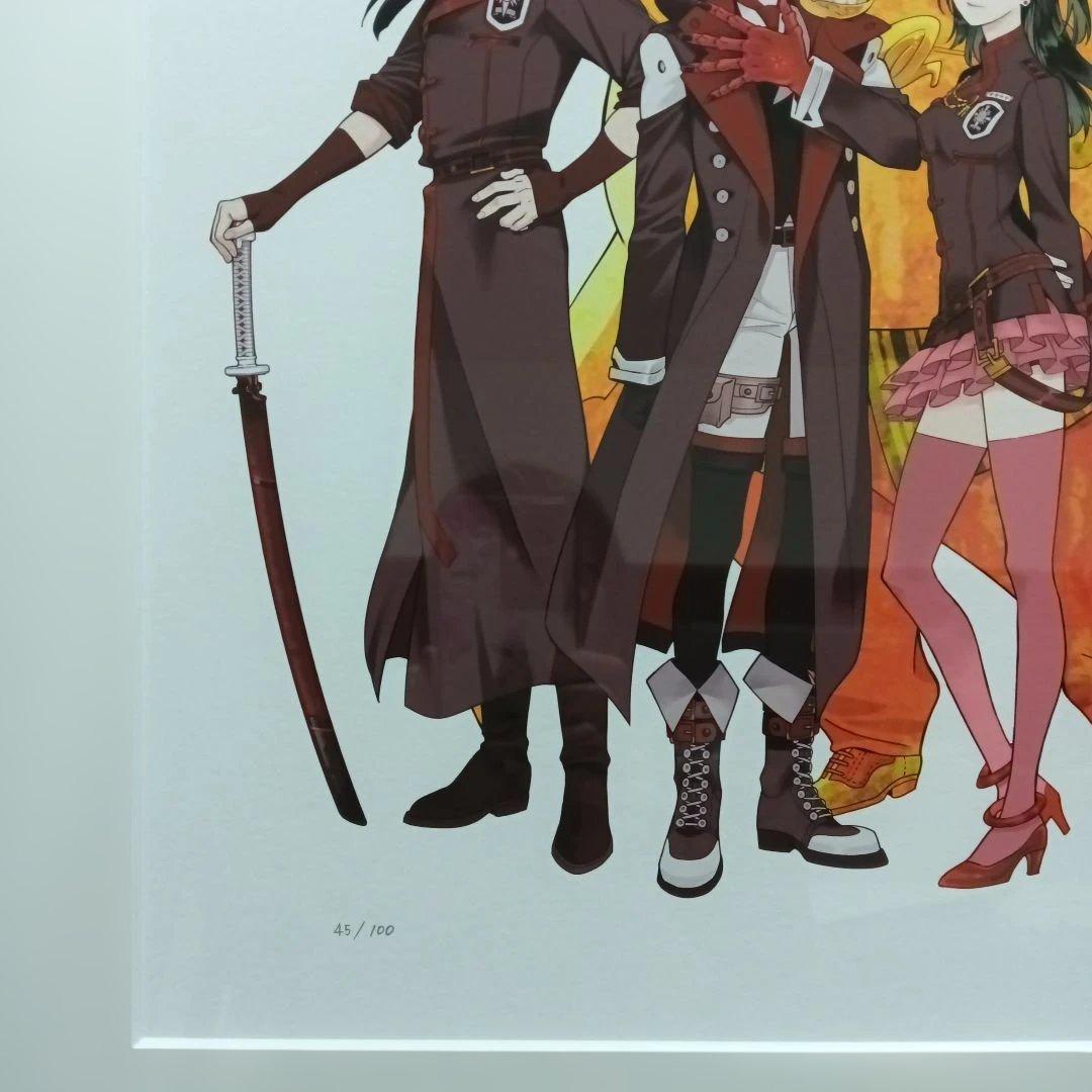 D.Gray-man 星野桂の世界展 直筆サイン入り 複製原画 Dグレ