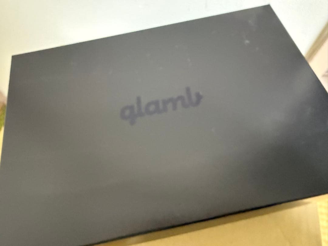 glamb モカシン ブラック/レッド