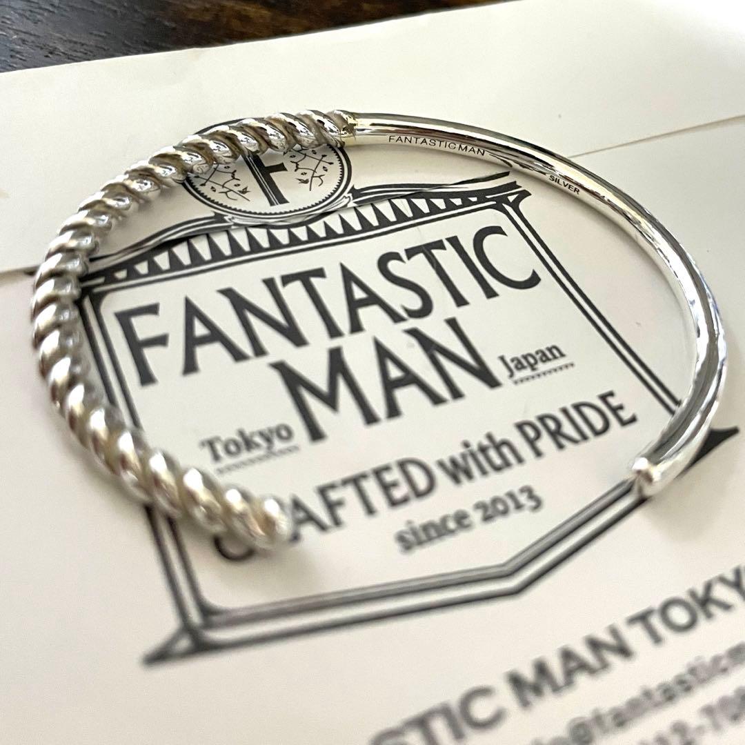 1014 極美品　メンズ　Fantastic man バングル　ブレスレット