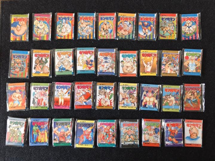 希少 全36種コンプリート コミック型 マグネット キン肉マン ワールドマップ付
