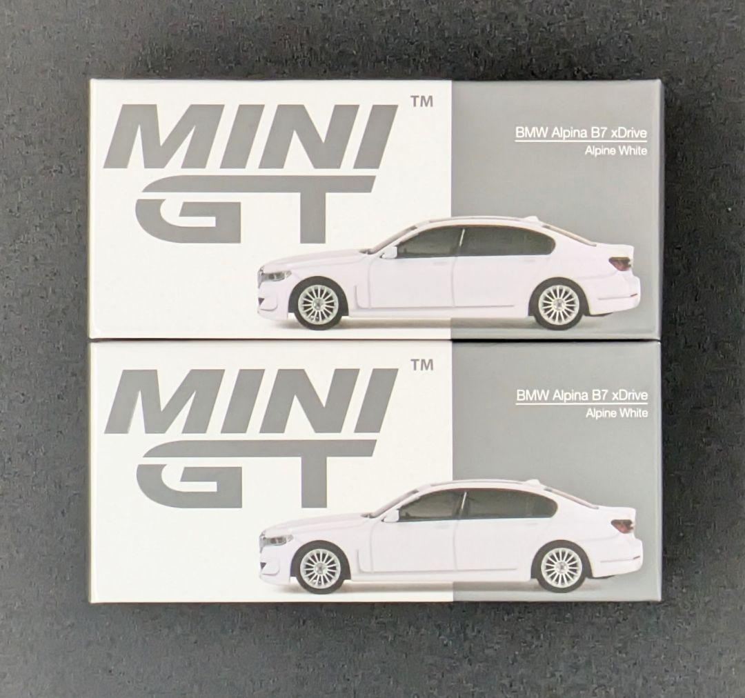 ミニカー MINI GT BMW Alpina B7 xDrive Alpine Whit
