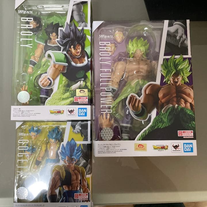 ドラゴンボール　S.H.Figuarts ゴジータ&プロリー&プロリーフルパワー