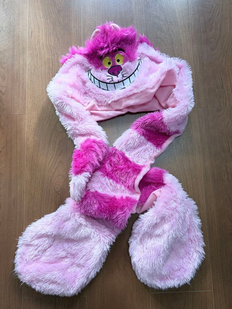 チェシャ猫　ファンキャップ　風　動く