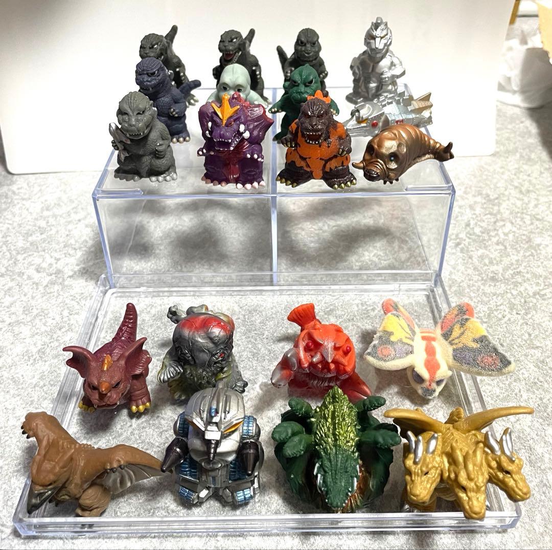 ゴジラ 指人形20種　総攻撃コンプリートセット