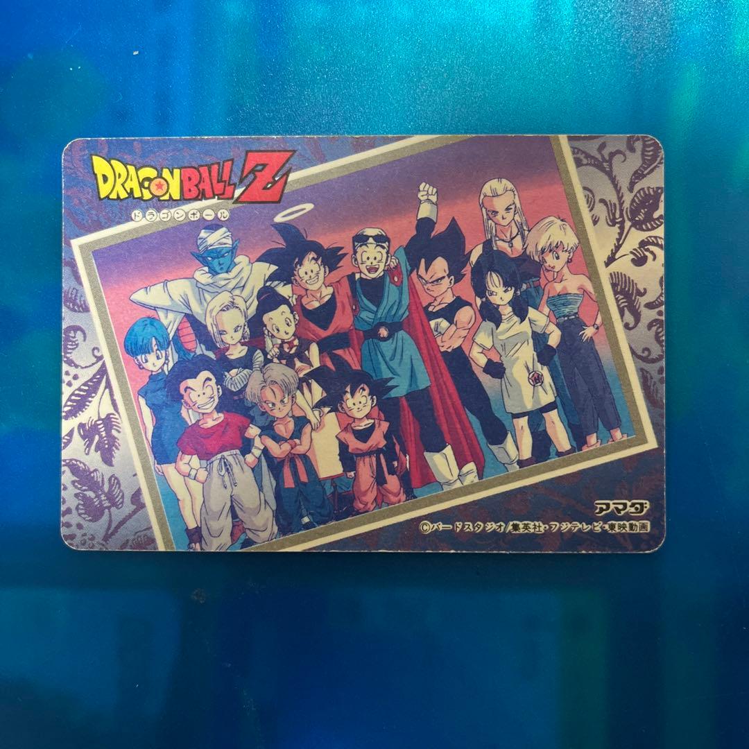 ドラゴンボール　カードダス  WGL-3 ダブルゴールドレザーカード