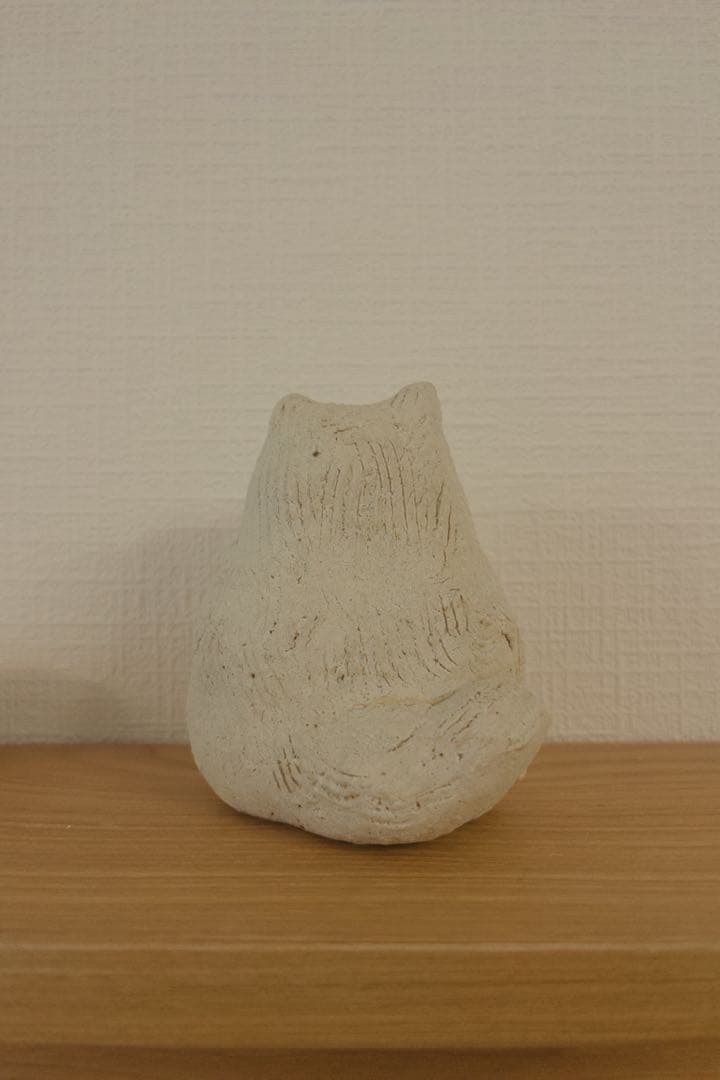 幸生窯 猫3匹 置物