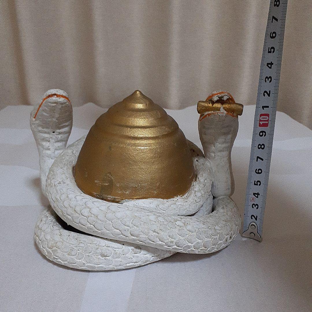 金運　大蛇　巳神　双頭宝珠白蛇　財運
