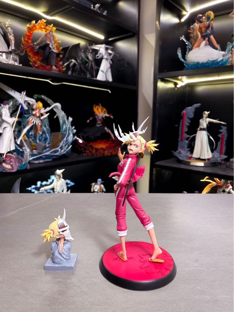 BLEACH 黒衣少年図 猿柿ひよ里 ガレージキット スタチュー② 塗装済み完