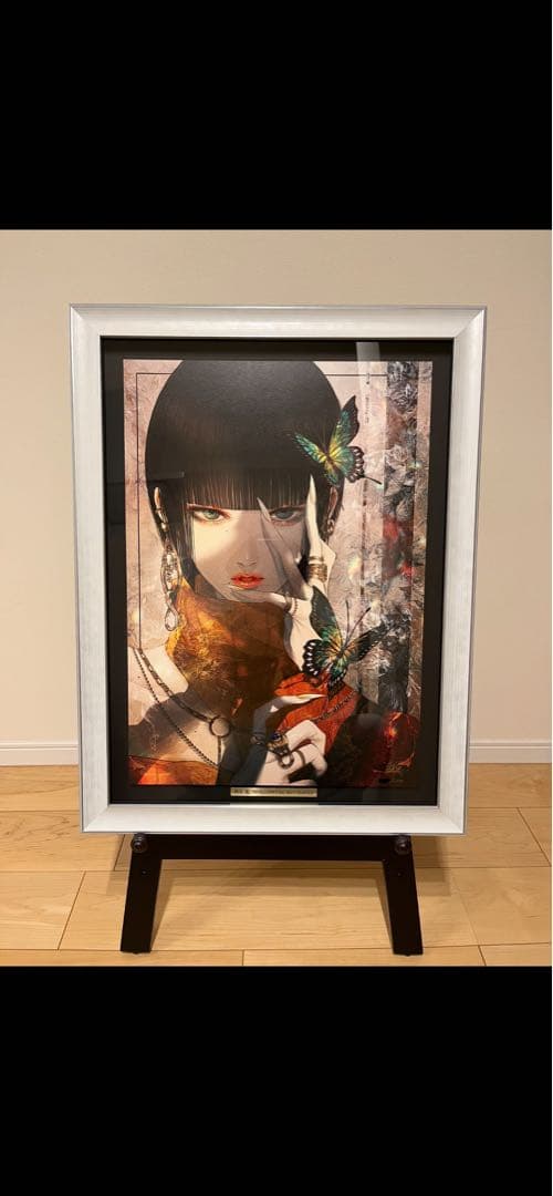 皐月恵 版画 スワローテイルバタフライSWALLOWTAIL BUTTERFLY