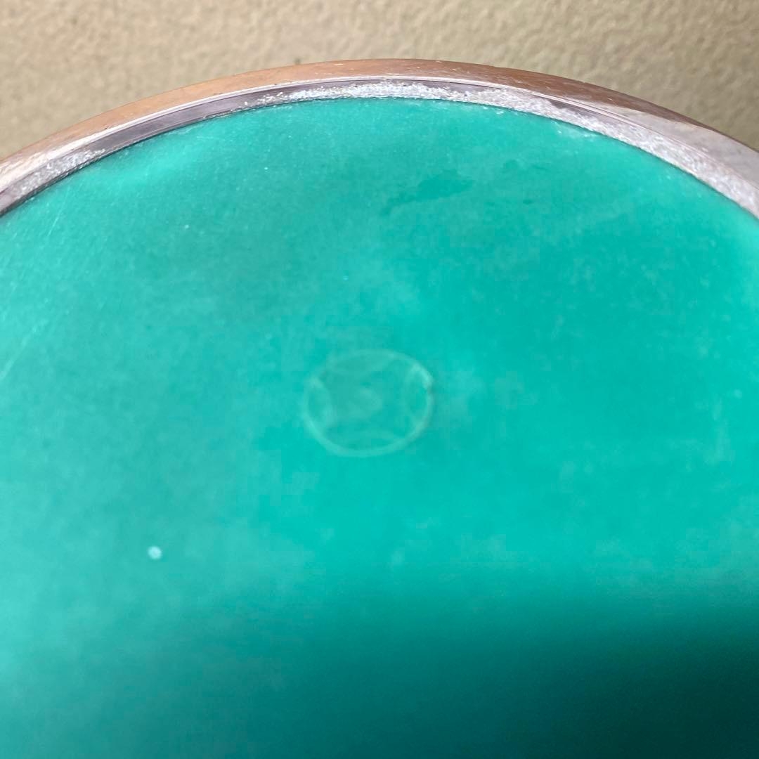 翡翠色　安藤七宝花瓶