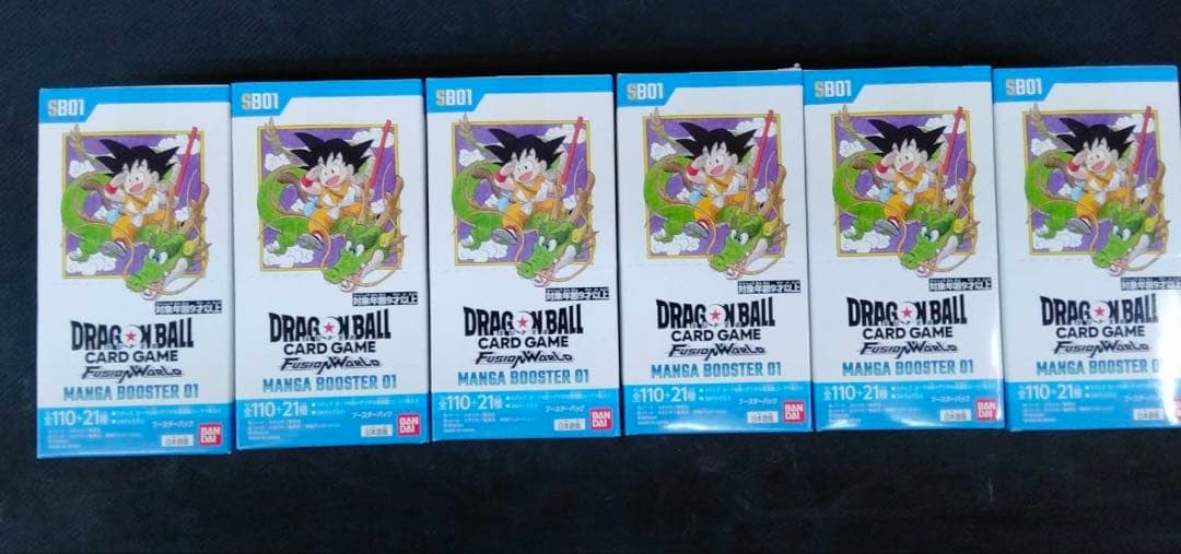 フュージョンワールド　MANGA BOOSTER 01 6BOX 新品　未開封