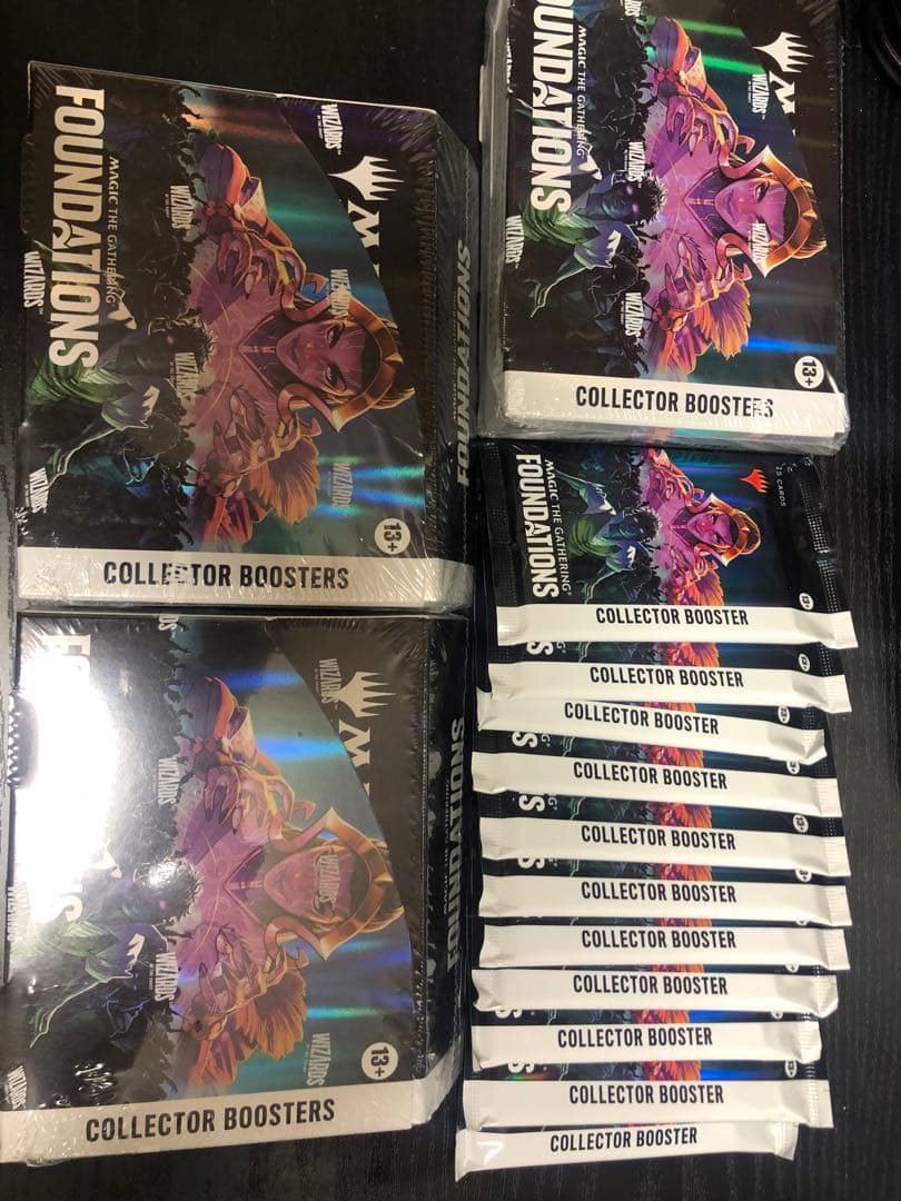 MTG FOUNDATIONS コレクターブースター 英語版3boxと11パック