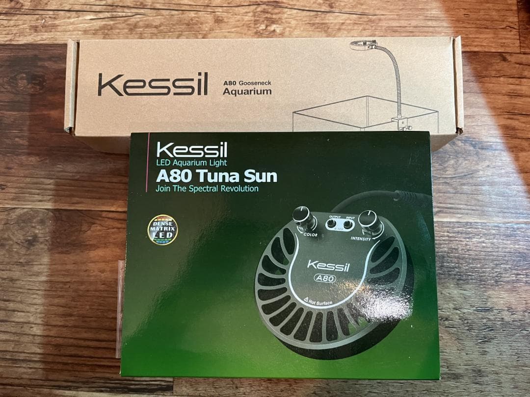kessil A80 TunaSun + ミニグースネック LED水槽ライト