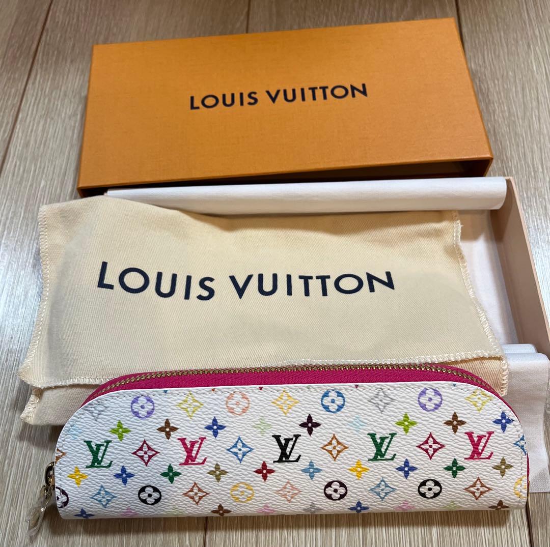 ルイ・ヴィトン　ペンシルポーチ　シャーロット　ペンケース　マルチカラー　村上隆