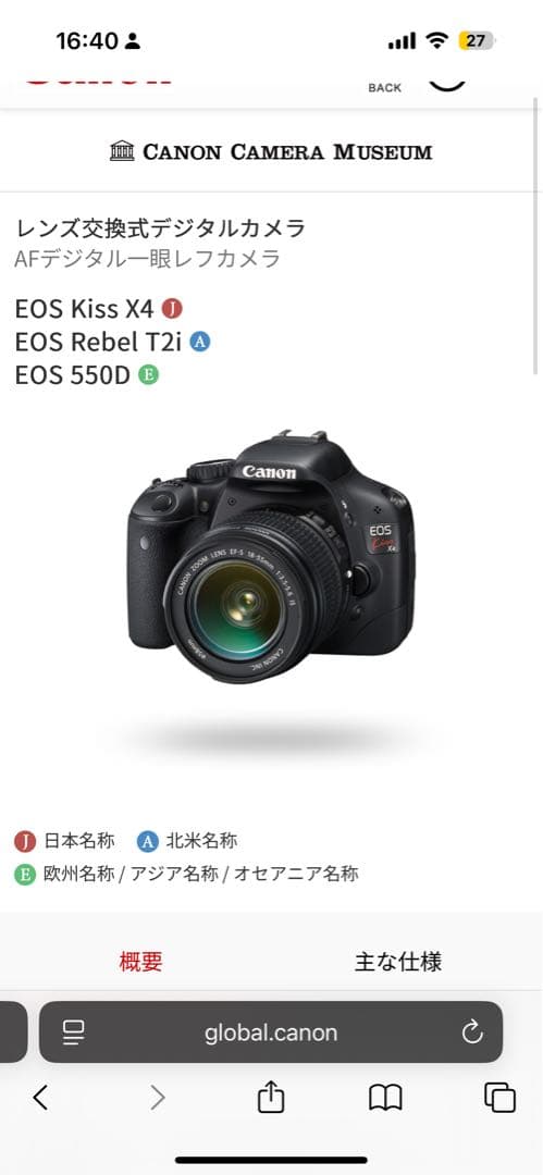 デジタルカメラ Canon EOS Kiss X4 + EF-S 18-55mm + 32GB