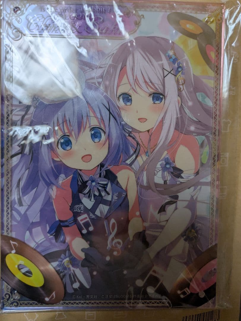 ご注文はうさぎですか? BLOOM　〈チノ&サキ〉二重アクリルプレート