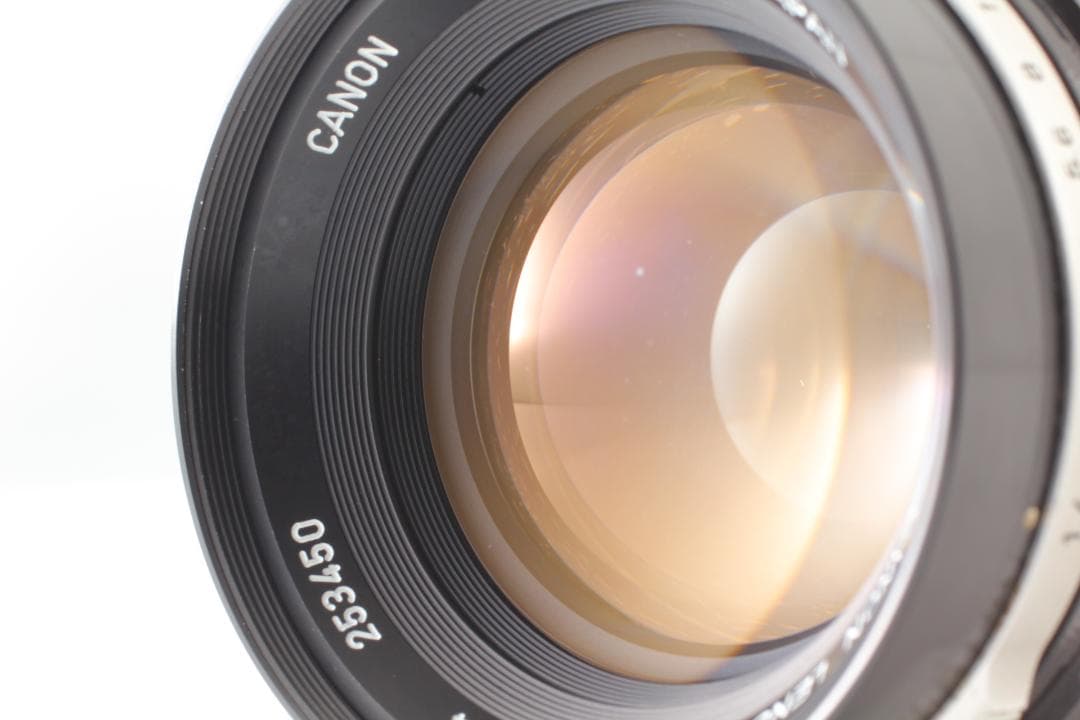 【美品】Canon FL 50mm f1.4 MF Standard Lens