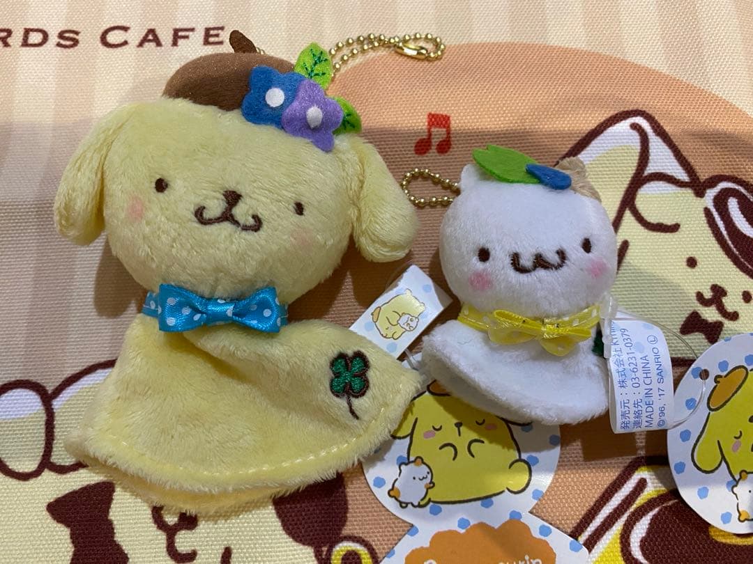 【新品レア】ポムポムプリン　マフィン　てるてる坊主マスコット☆クリスマスセール✨