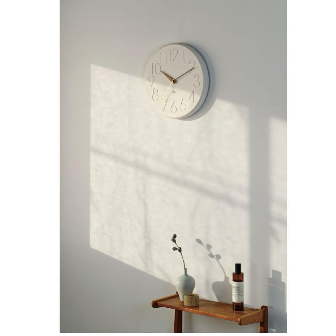 インターフォルム　掛け時計スムーク Smuk