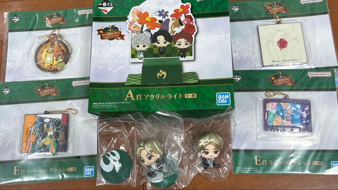 ミセス一番くじ　A賞アクリルライトC賞デフォルメフィギュア