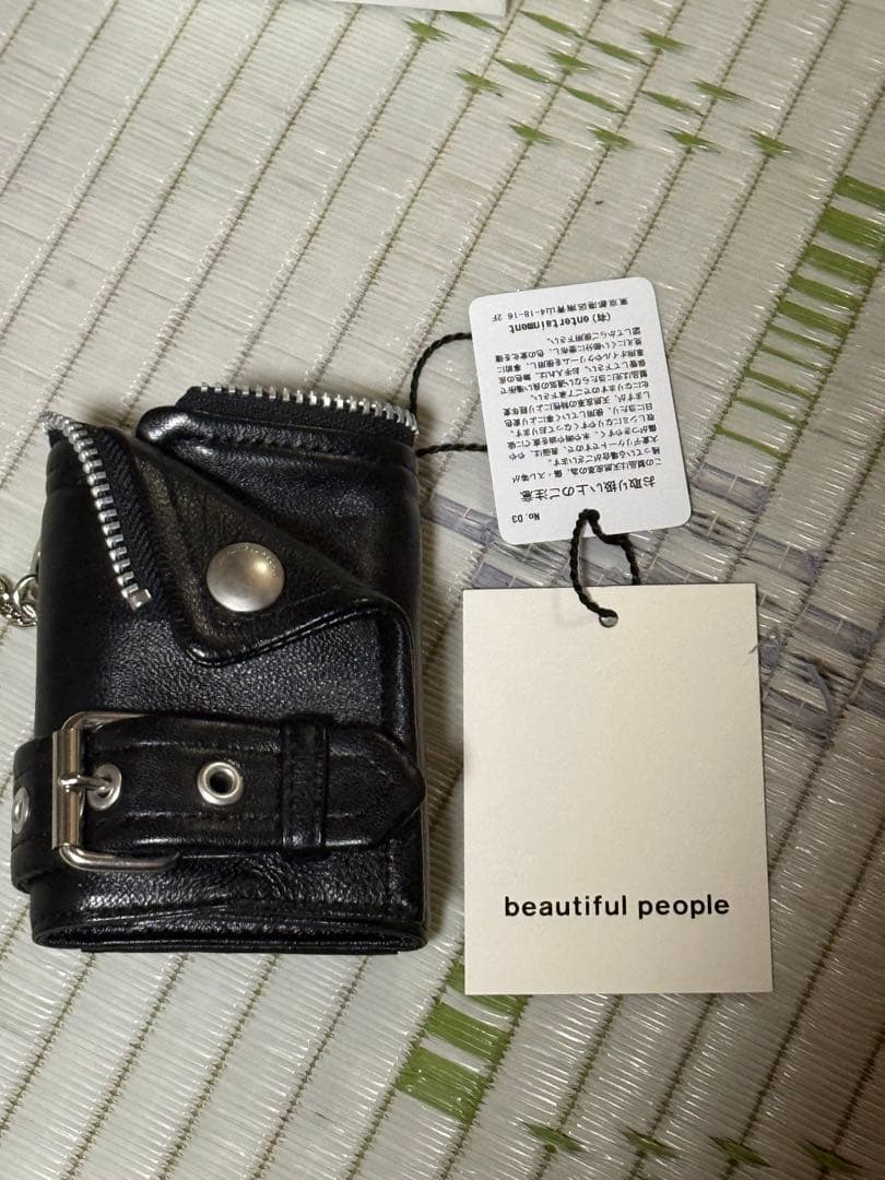 小物 beautiful people riders petit wallet