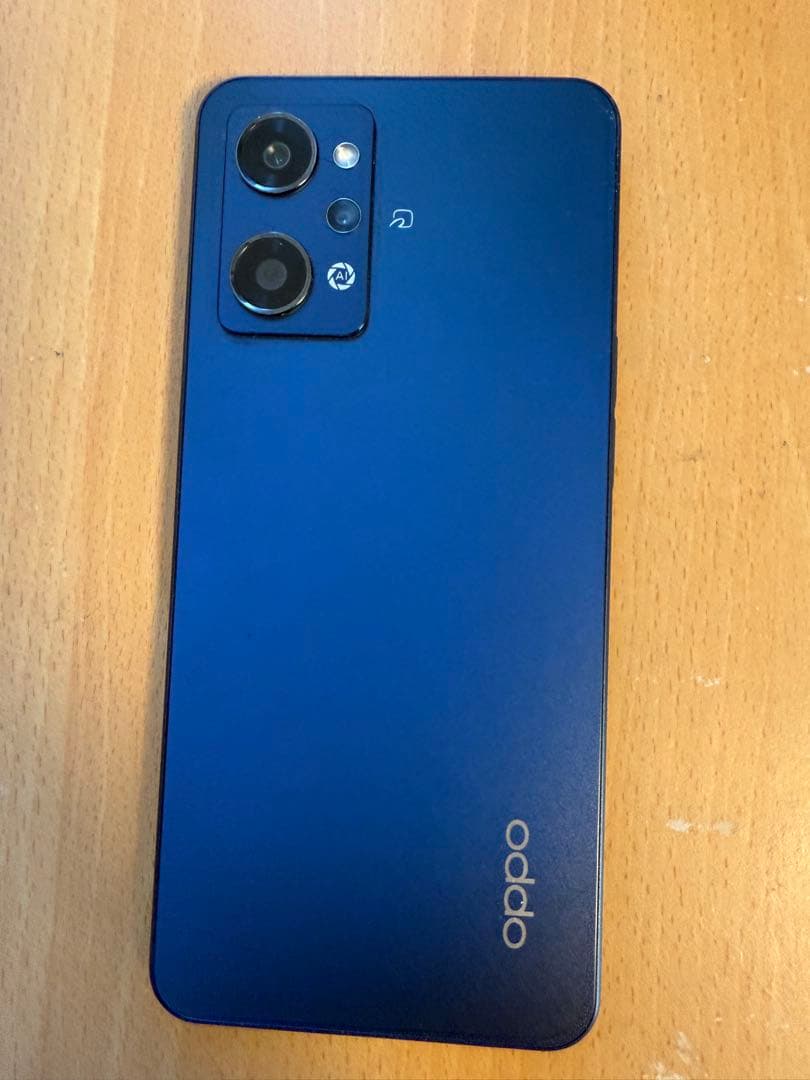 Oppo Reno7A ブラック　SIMフリー　初期化済