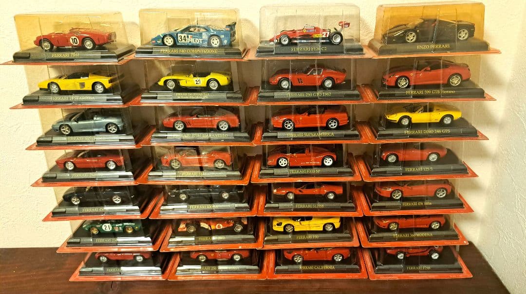 フェラーリ ミニカー セット 28台 アシェット