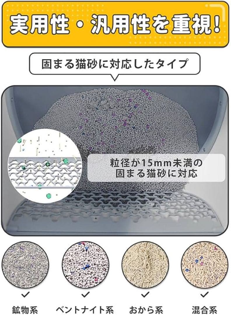 Ubpet C20 全自動猫トイレ スマートトイレ 自動清掃 静音設計 多頭飼い